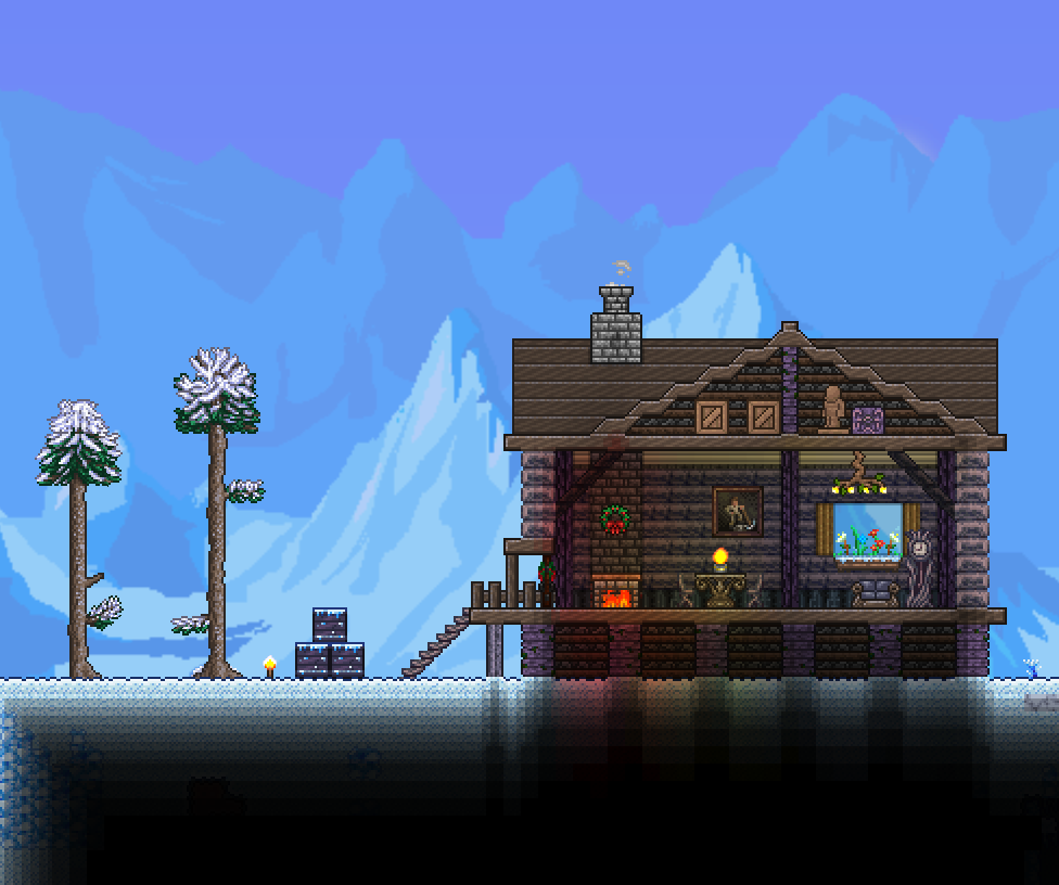 Snow cabin