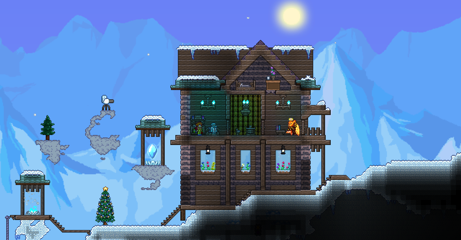 Snow lodge